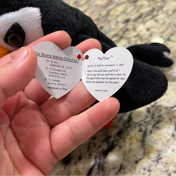 Ty Beanie Baby Puffer the Puffin - Picture 4 of 5